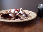 Mexican Chocolate Beer Crepes